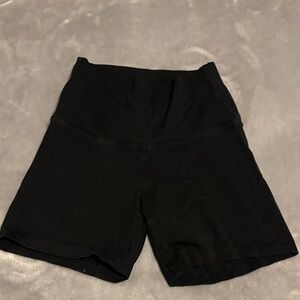 TNA High Waist Black Women's Shorts